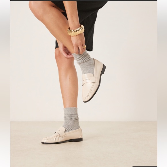 ASOS Shoes - ASOS DESIGN Minnie ruched detail loafers